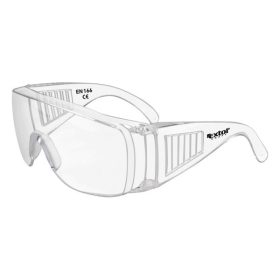   védőszemüveg, víztiszta, polikarbonát, CE, optikai osztály: 1, ütődés elleni védelmi osztály: S