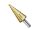 INGCO Lépcsős fúró 4-22 mm HSS