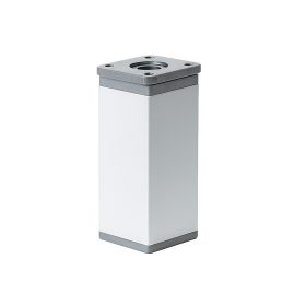 Uni bútorláb 100 mm ezüst