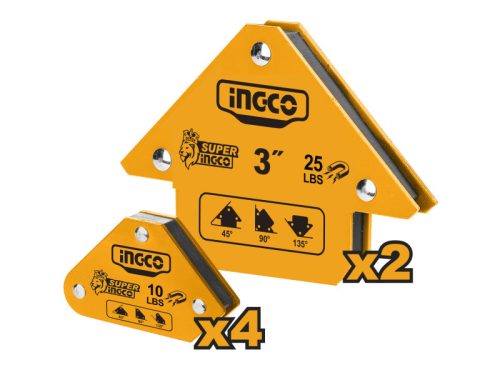 INGCO Hegesztési munkadarabtartó készlet 6 részes