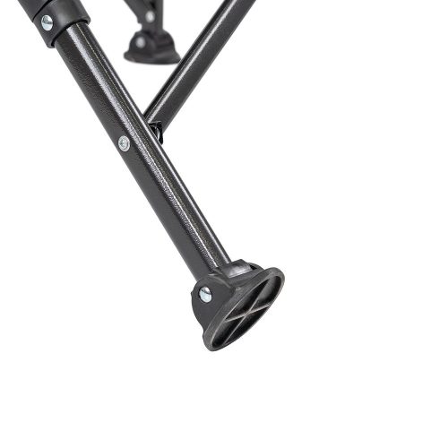 Leziter XL karfás horgász szék pohártartóval fekete