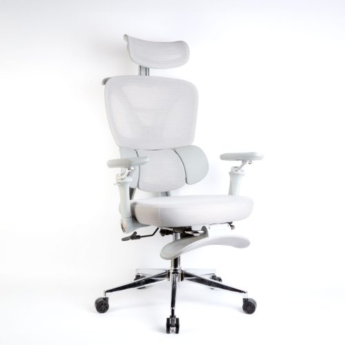 Irodai forgószék - karfával - szürke - 50 x 57 / 48 x 52 cm