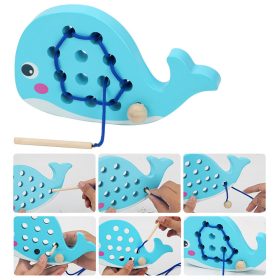 Bálnás fűzős fajáték