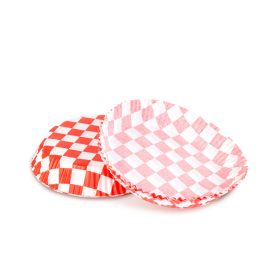   Air fryer sütőpapír - olaj nélküli sütőhöz - kockás, kör - 20 cm - 50 db / csomag