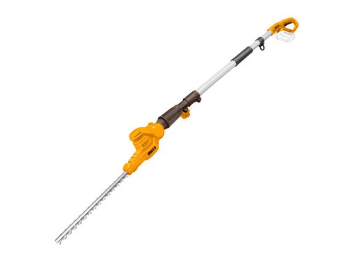 INGCO Akkus magassági sövényvágó 0-400 mm 460 mm 20 V (1 x 2,0 Ah akku + töltő)