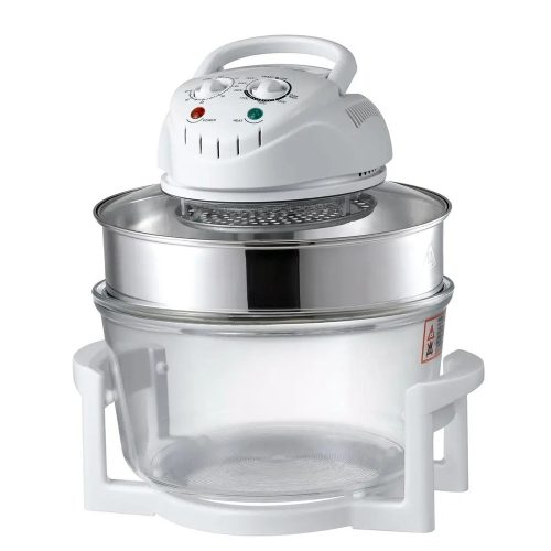 Halogén légkeveréses sütő - 1400 W - 12 L - fehér