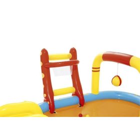   Felfújható vizi játszótér medence - bowling - 435 x 213 x 117 cm