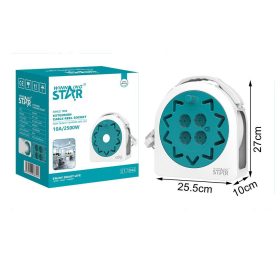 WinningStar - Kábeldob 20 m kábellel - 4 x 230 V aljzat