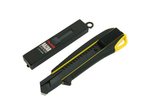 TAJIMA Driver Cutter Grip Törhető pengés kés 18 mm automata + 13 db penge
