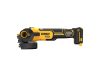 DEWALT Akkus sarokcsiszoló 125 mm 18 V ford. szabályzós (akku + töltő nélkül, TSTAK)