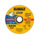 DEWALT Vágókorong fémre 125 x 1,0 x 22,2 mm inox WA60TBF vödrös kiszerelés (100 db)