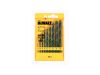 DEWALT Csigafúró készlet 10 részes HSS-R DIN 338 (1,0 - 10 mm)