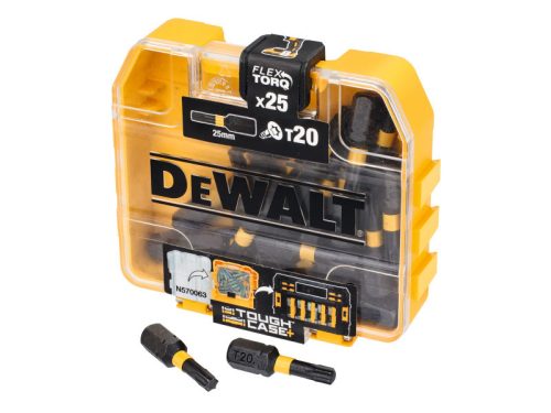 DEWALT Flextorq bithegy T20 x 25 mm Tough Case dobozban (25 db)