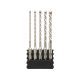DEWALT Kőzetfúró készlet 5 részes SDS-Plus (5,5 / 6 / 7 / 8 / 10 x 160 mm)