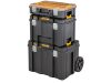 DEWALT TSTAK Gurulós szerszámosláda 512 x 435 x 635 mm 55L/50kg IP54