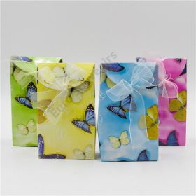 DÍSZDOBOZ 24/96 LEPKÉS 8x13,5 cm 4 SZÍN