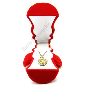 LÁNC+ANGYAL 1/600 DÍSZDOBOZBAN 4x8 cm 3 SZÍN