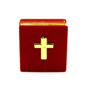 LÁNC+KERESZT 1/600 DÍSZDOBOZBAN 6,5x6x2,5 cm 3 SZÍN