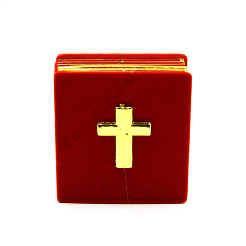 LÁNC+KERESZT 1/600 DÍSZDOBOZBAN 6,5x6x2,5 cm 3 SZÍN