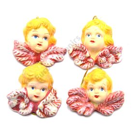 ANGYALFEJ 4 DB 4 cm 4 FÉLE