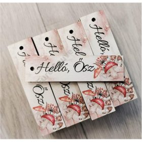 FA TÁBLÁCSKA ŐSZI 7X2 cm