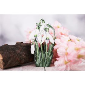 HÓVIRÁG CSOKOR FÁBÓL17 cm