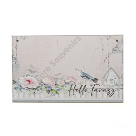 DESZKA KOPOGTATÓ ALAP FEKVŐ,ROMANTIKUS 25x15 cm