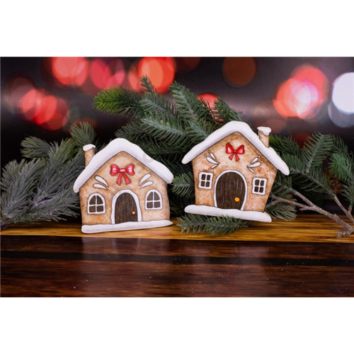 MÉZESKALÁCS HÁZIKÓ 2 DB/CSOMAG  11x10 cm