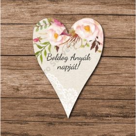 FRANCIA SZÍV - Boldog Anyák napját 6x8,5 cm