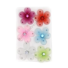 VIRÁG MÁGNES 6/3600 KÖVES 6 cm 6 SZÍN