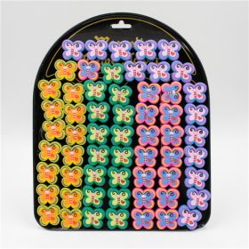 PILLANGÓ MÁGNES 60/3000 3x3 CM 4 SZÍNBEN