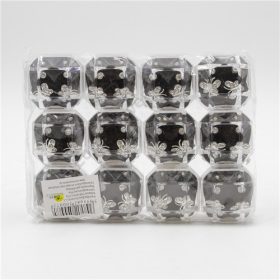 FÜLBEVALÓ 3 PÁR DOBOZOS 12/864 4x4 cm