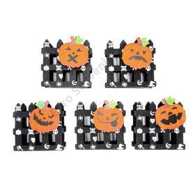 FA HALLOWEEN 30/240 SZALV.TART 5 FÉLE  9x4,5x8,5 cm