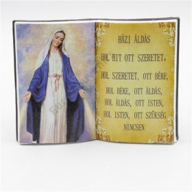 KÖNYVECSKE 1/48 HÁZI ÁLDÁS 14x10 cm