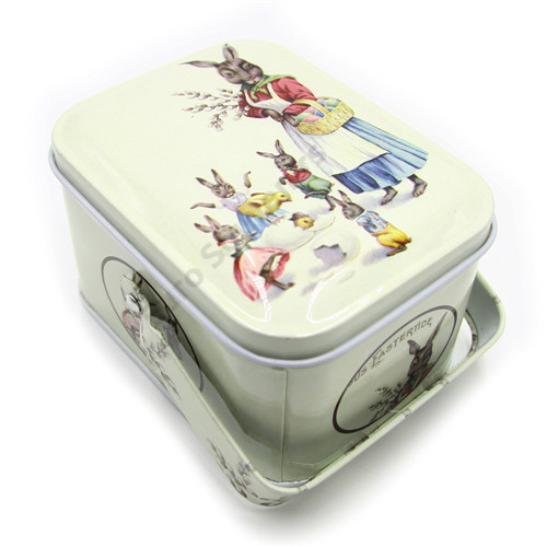 DOBOZ HÚSVÉTI FÉM 1/72 8X11X6,5 CM 4 FÉLE