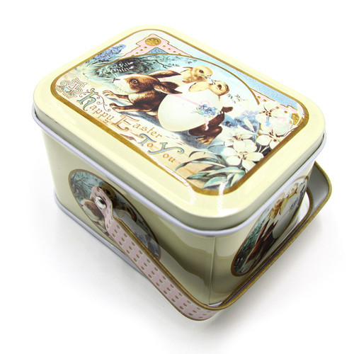 DOBOZ HÚSVÉTI FÉM 1/72 8X11X6,5 CM 4 FÉLE