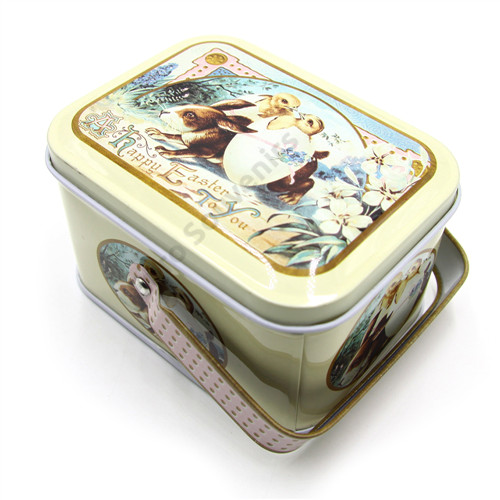 DOBOZ HÚSVÉTI FÉM 1/72 8X11X6,5 CM 4 FÉLE