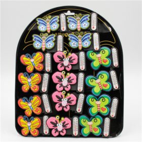 HŰTŐMÁGNES 16/1440 LEPKÉS HŐMÉRŐVEL 6x5 cm 4 SZÍN