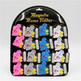   HŰTŐMÁGNES 16/1440 CICÁS HŐMÉRŐVEL  5,5x4,5 cm 4 SZÍN