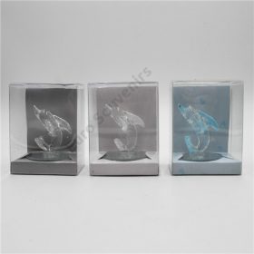 ÜVEGDELFIN 1/400 5x4,5 cm 3 SZÍN