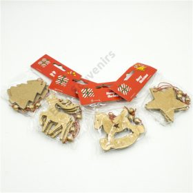 FADÍSZ 3 db 24/1200 4 FÉLE ARANY 6 cm