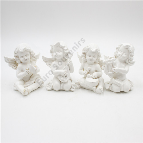 ANGYAL ÜLŐ HANGSZERREL 4/240 10x7x5 cm 4 FÉLE