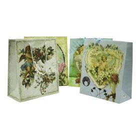 AJÁNDÉKTASAK ANGYALOS 12/840 18x21 cm 4 FÉLE