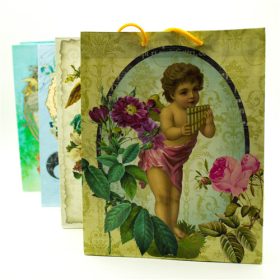AJÁNDÉKTASAK ANGYALOS 12/720 21x26 cm 4 FÉLE