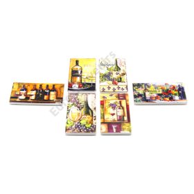 HŰTŐMÁGNES 12/288 6 FÉLE BOROS 10x5,5cm