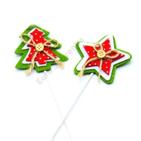 FILCDÍSZ KARÁCSONYI PÁLCÁS 12/1200 27 cm 2 FÉLE