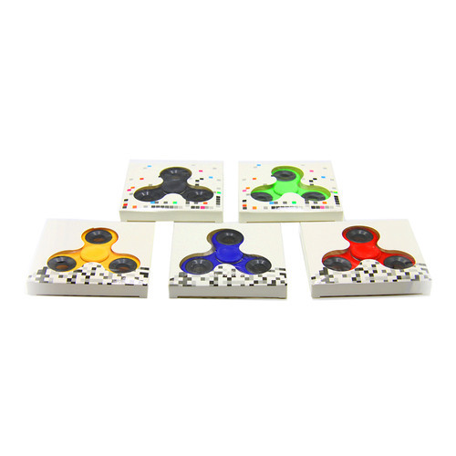 Fidget Spinner / Pörgettyű 1/24/288 színes 7,5 cm