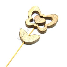 PÁLCÁS LEPKE NATÚR 12/720, 7,5x30cm