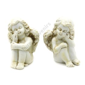 ANGYAL ÜLŐ 4/480 6x3,5x4 cm 2 FÉLE SÁRGA