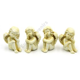 ANGYAL ÜLŐ 4/480 6x3,5x4 cm 2 FÉLE SÁRGA